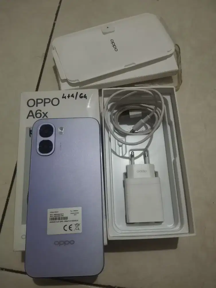 Oppo a6x Ram 4/64 fulset