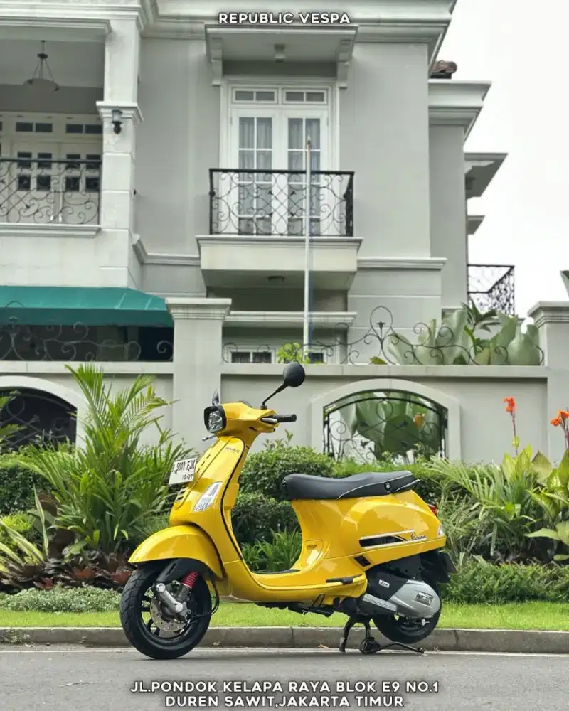 JUAL CEPAT PIAGGIO VESPA S 125 IGET LED TAHUN 2022 PERFECT CONDITION