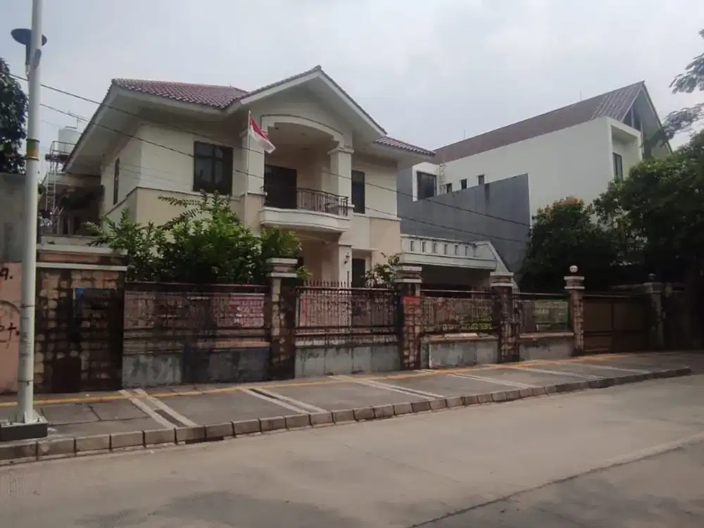 Dijual di Bawah NJOP Rumah Danau Cincin Sunter Bisma LT 1188 LB 750 Utara Jln Lebar Hrg Menarik