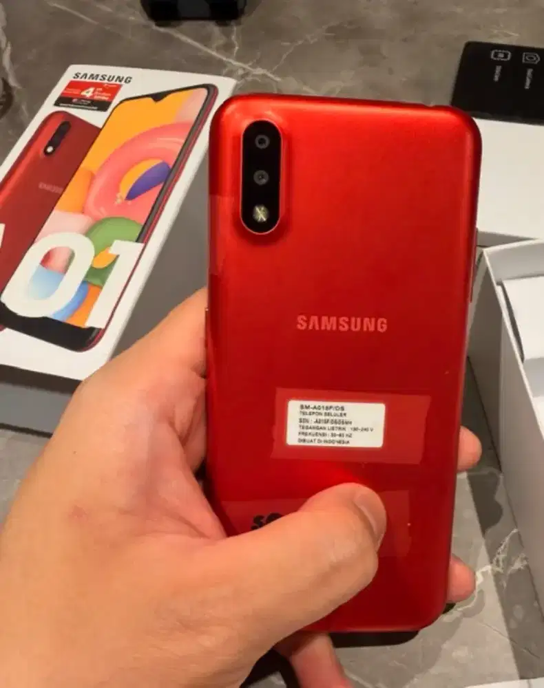 Samsung A01 seperti baru mulus