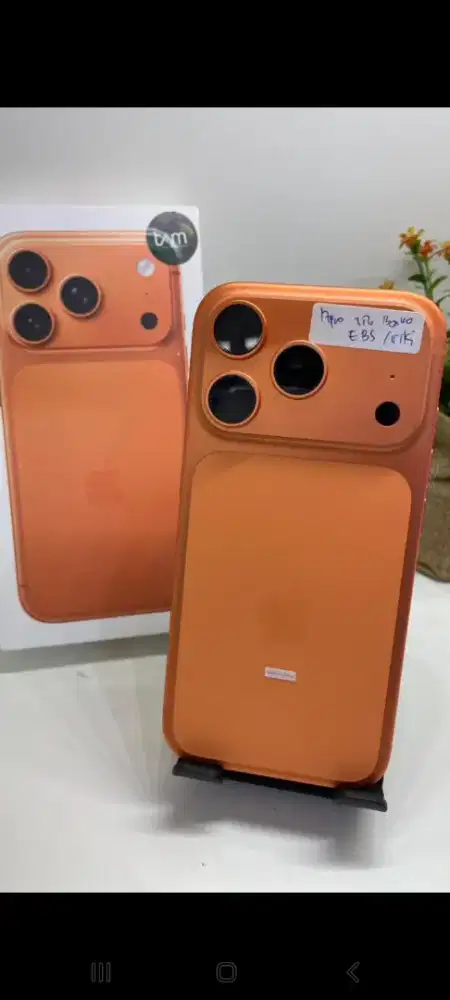 Ip 17 pro 256 ibox bh 100%mulus lengkap ori no minus