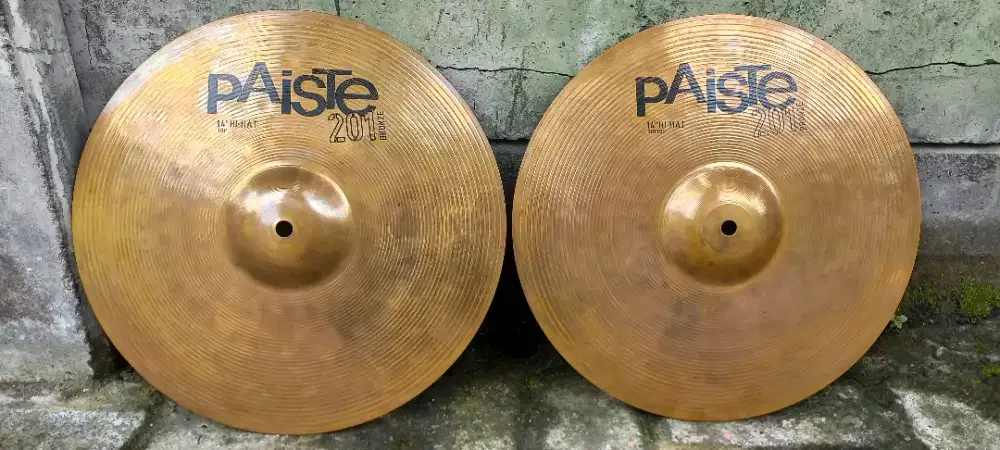 Cymbal hihat paiste 102 bronze