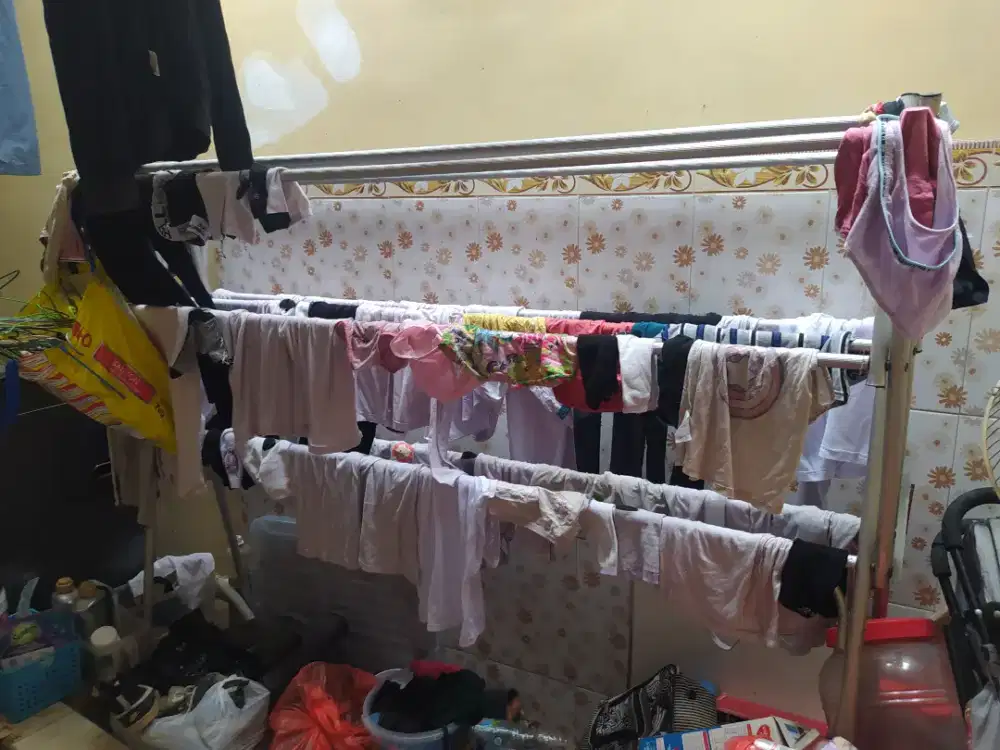 Jemuran baju stainless besar