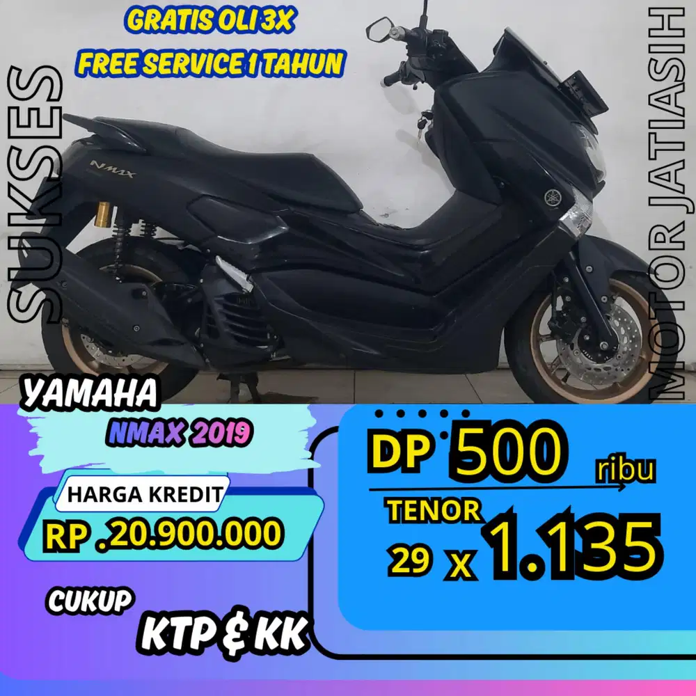 DP MURAH YAMAHA NMAX 2019 DP 500 RIBU BISA CASH/KREDIT