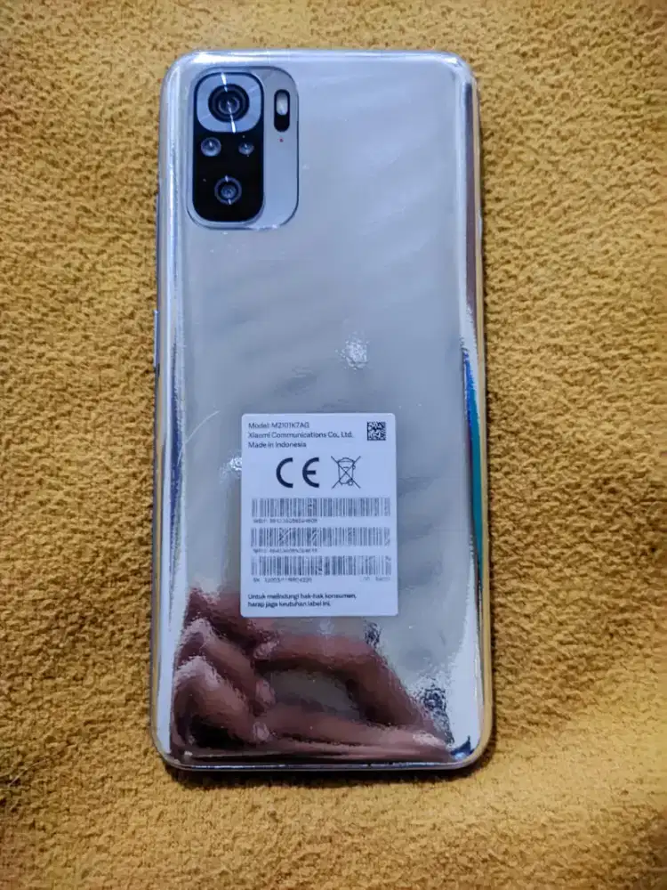 Redmi Note 10 4G (Warna chrome)