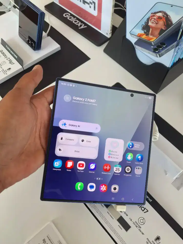 SAMSUNG Z FOLD 7 Diskon 4 Juta + Cashback PWP 2 Juta + Gift Up 2 Juta