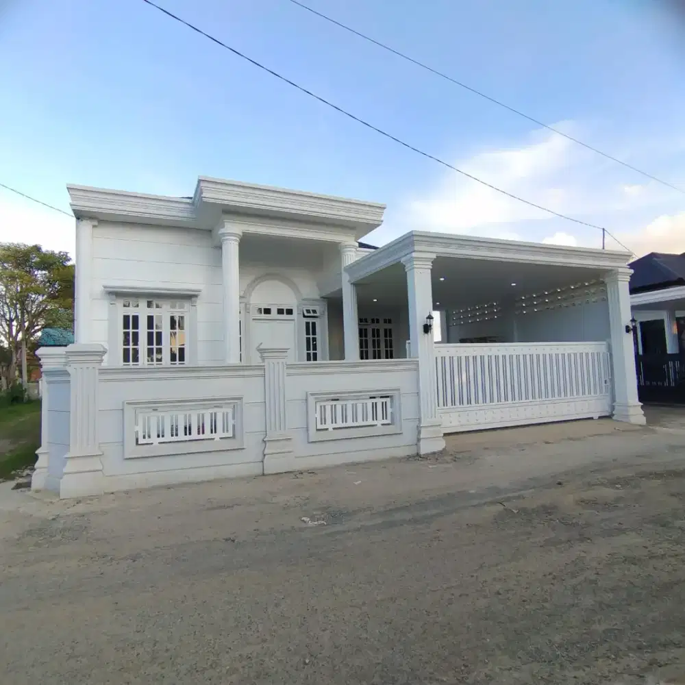 Rumah Classic Eropa. Tipe 150/200 meter di Tanjung Bolug lueng bata