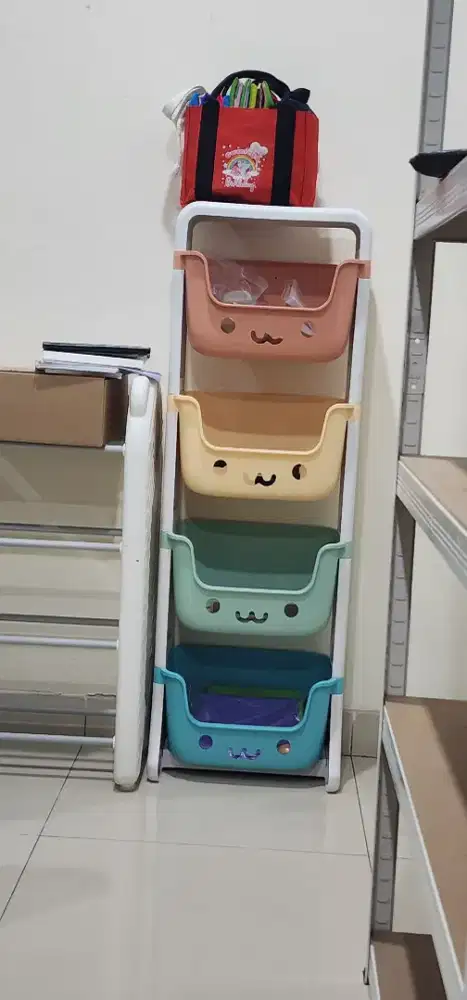 Rak plastik anak karakter