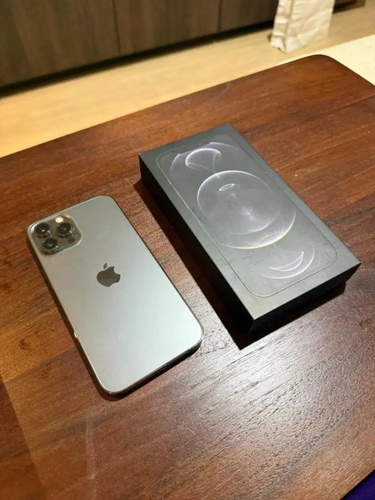 Iphone 12 pro max 512gb ibox BH 68% pasar minggu