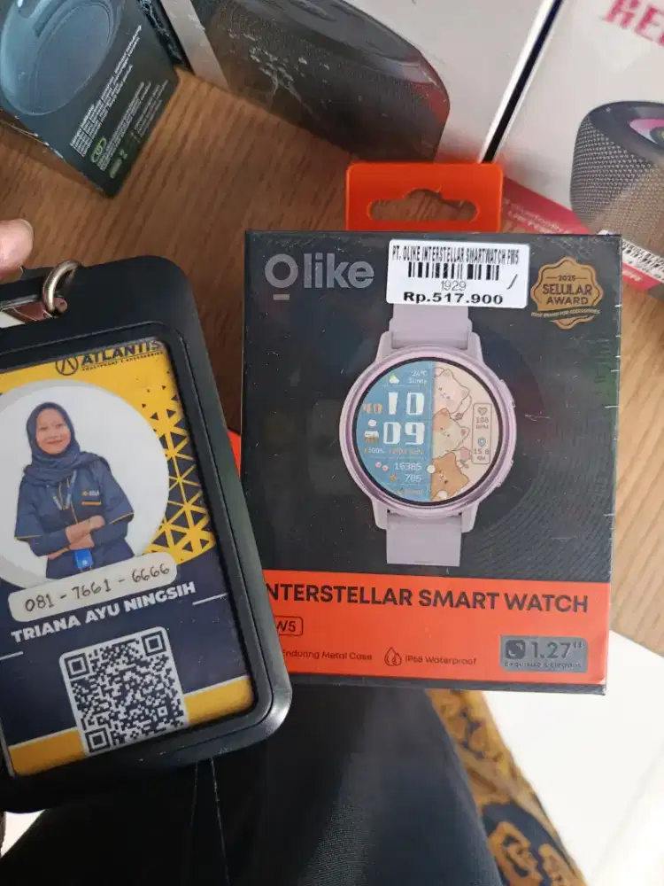 PT OLIKE INTERSTELLAR SMARTWATCH FW5 | ATLANTIS DAHSYAT