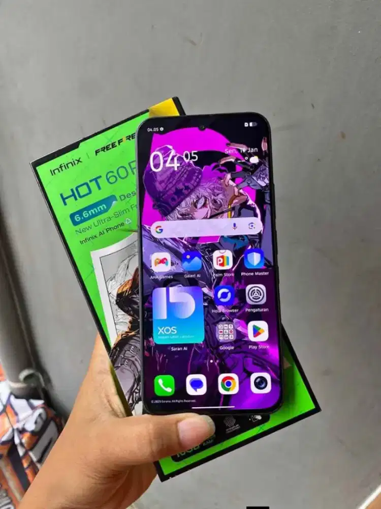 Infunix Hot 60 Pro 8/128 Fullset Mulus