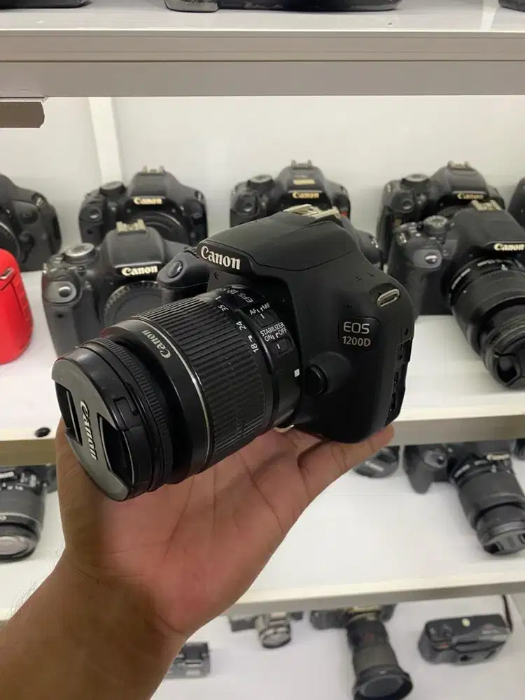 Kamera canon 1200D lensa 18-55 kit murah