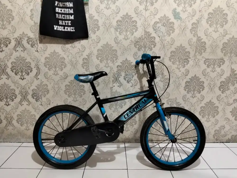 Sepeda lipat anak ukuran 18 untuk usia 5-8 tahun