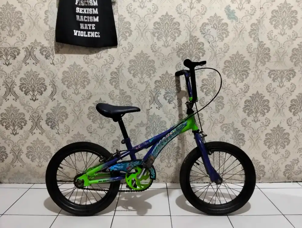Wimcycle sepeda BMX anak ukuran 16 untuk umur 4-7 tahun