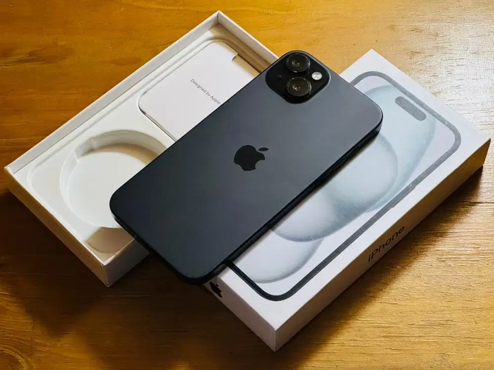 iPhone 15 Plus 128GB iBox BH87% Garansi Off Januari 2025