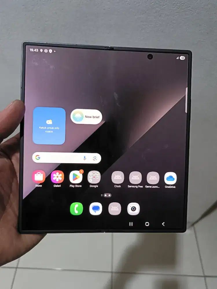 Samsung Z Fold 7 ram 12/256gb resmi sein mulus batangan aman normal