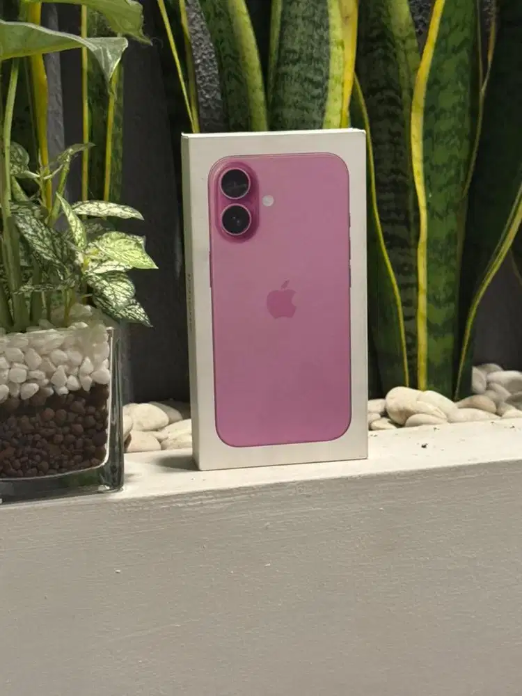 iPhone 16 128GB Pink Mulus Like New iBox