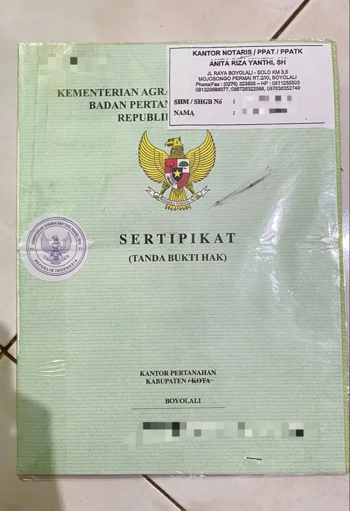 BU! GUDANG 120m² DEKAT GT COLOMADU – HARGA DI BAWAH PASAR