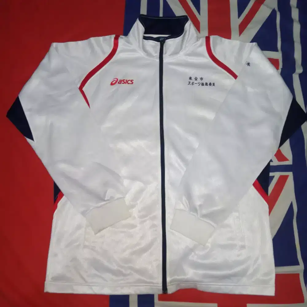 Jaket Tracktop Asics Original