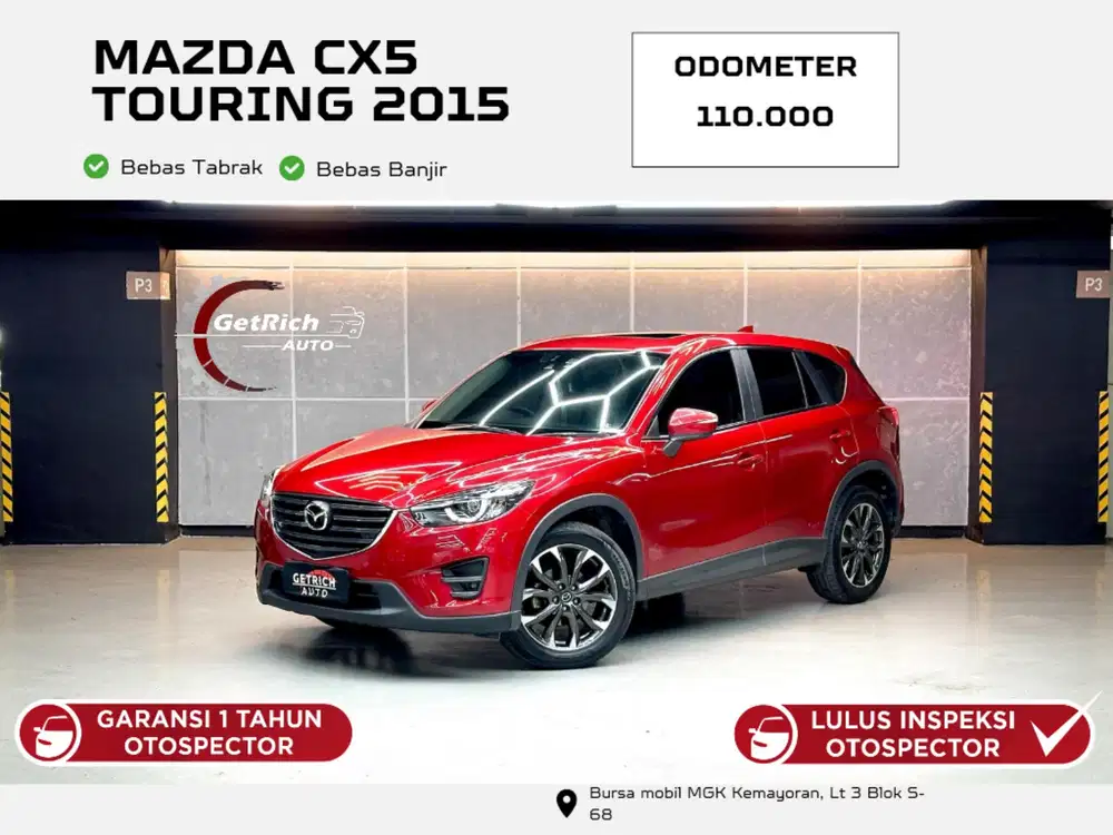 TERAWAT TDP 35 JUTA MAZDA CX5 TOURING 2015