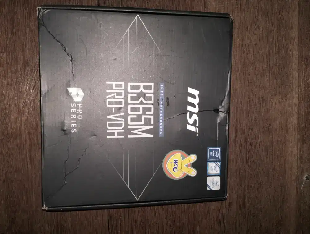 Mobo motherboard msi b365m pro-vdh