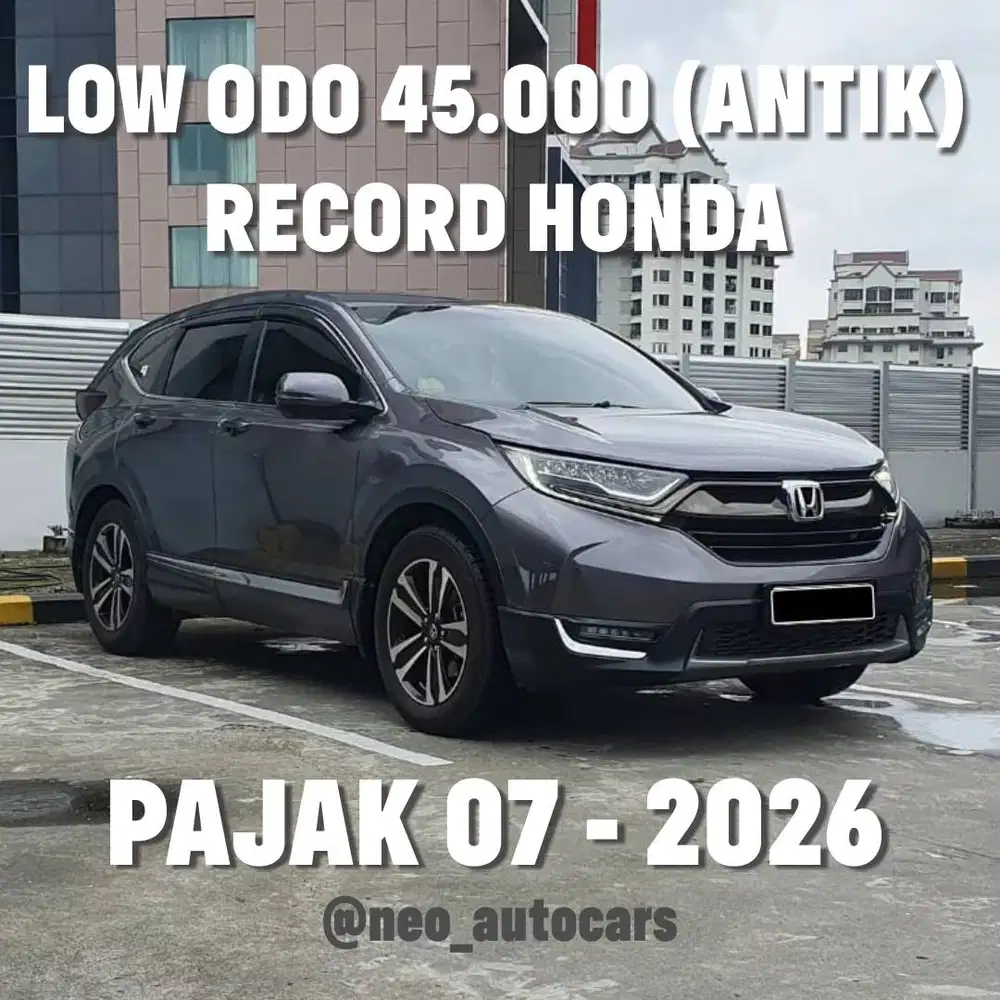 KM 45 RB‼️CRV MATIC TURBO PRESTIGE 2019 DP 25 JUTA