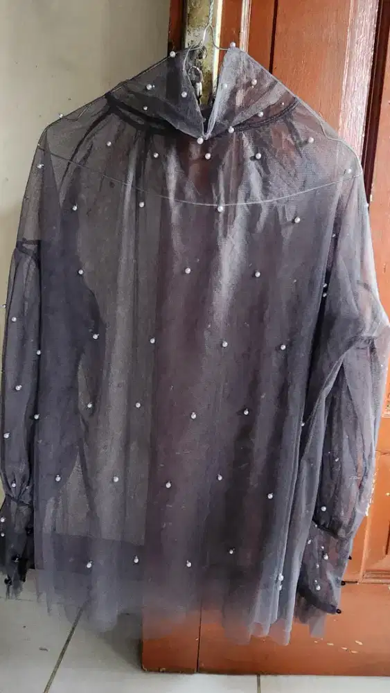 Baju tille mutiara