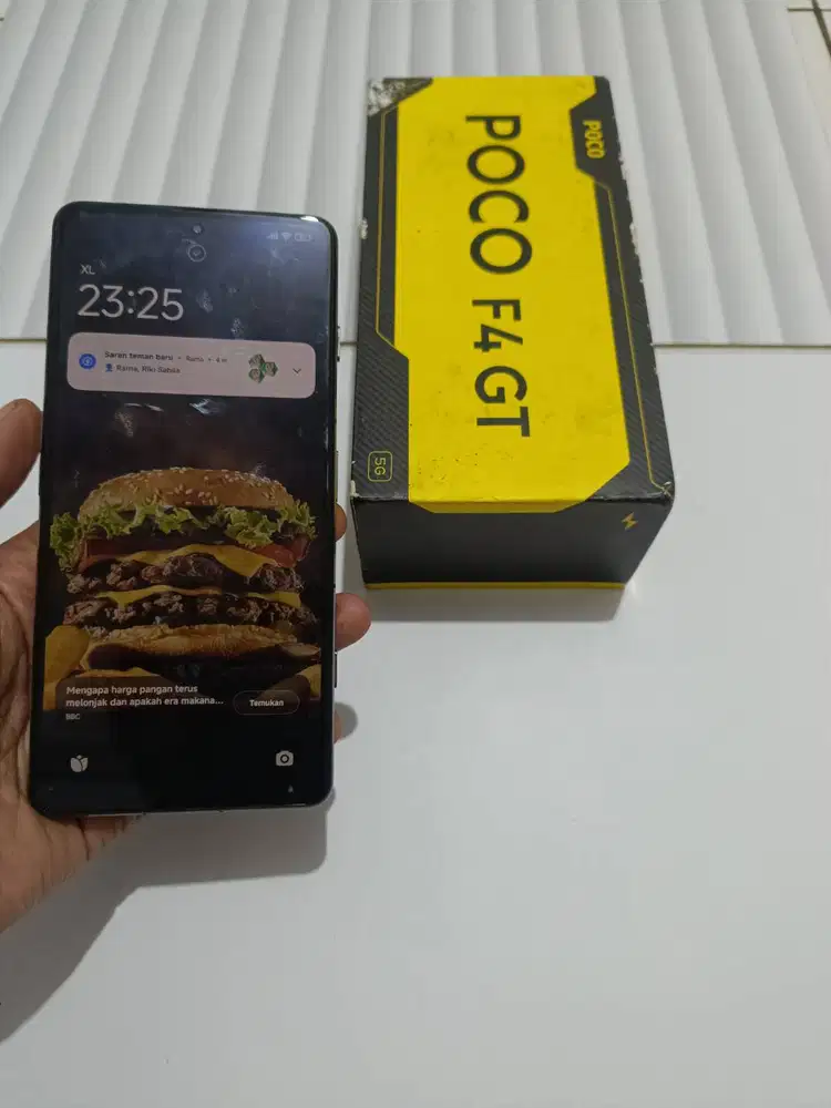 Hp Poco F4 GT 5G 12/256GB Mulus Fullset Garansi | Baterai Sehat