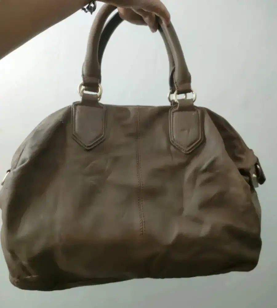 tas sandang kulit ok bgt coklat