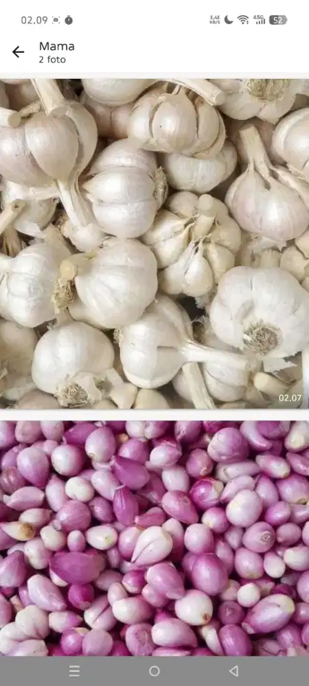 Kupas bawang merah dan putih