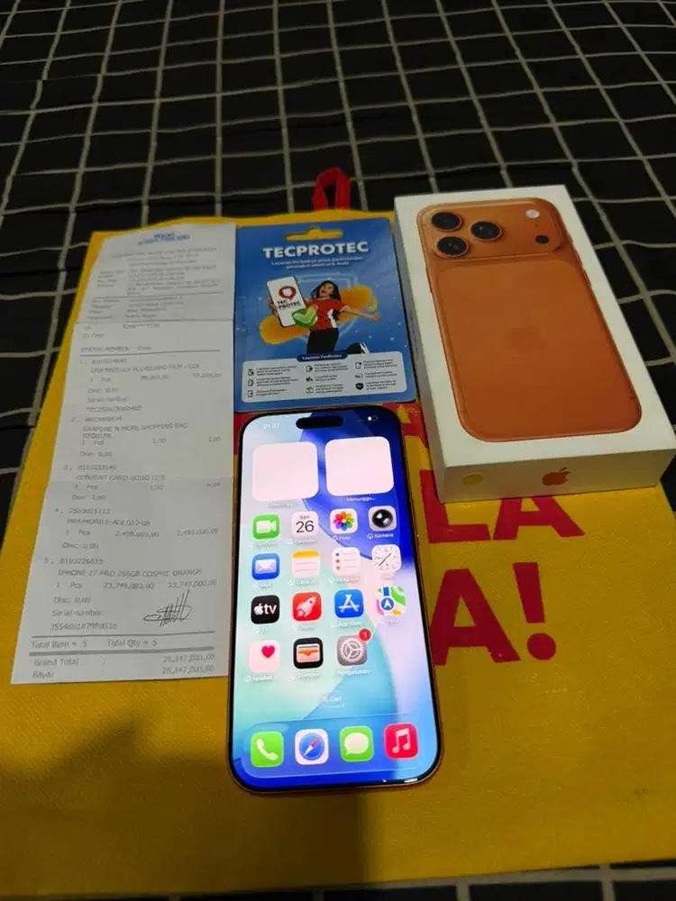 Iphone 17 pro 256 ibox baru 4 hari
