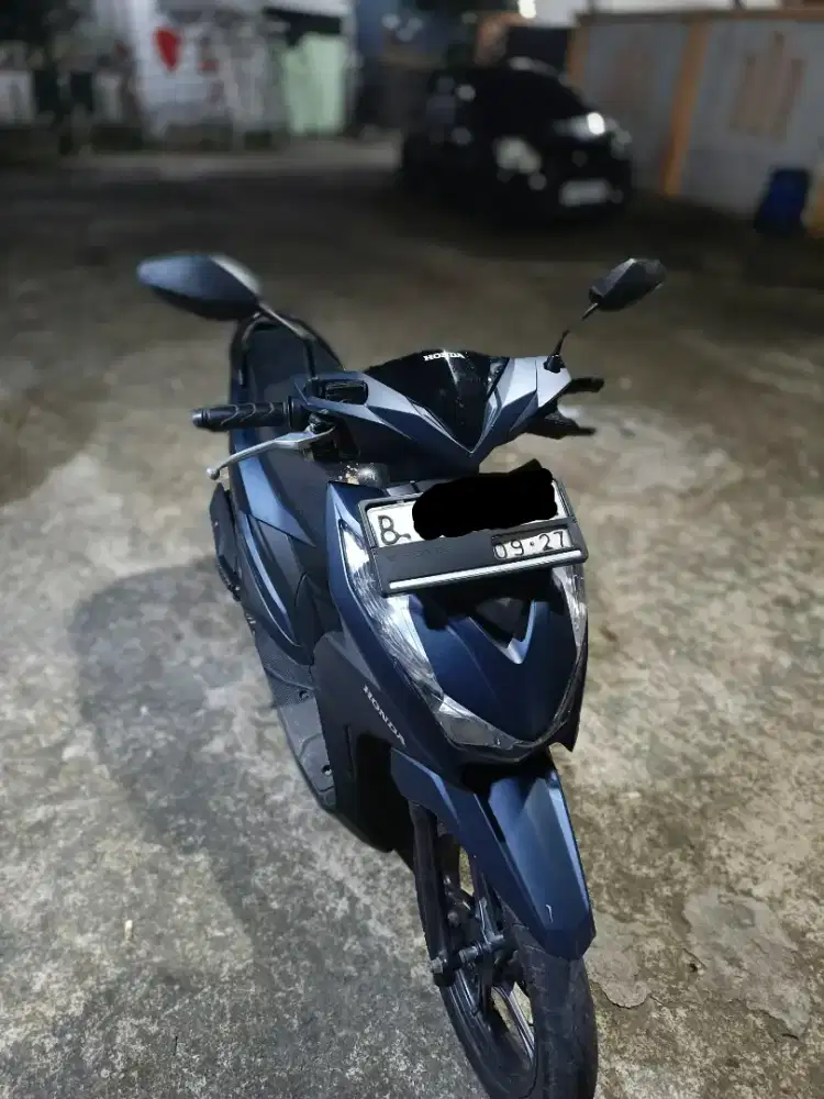 Honda Beat 2022 Deluxe Blue CBS
