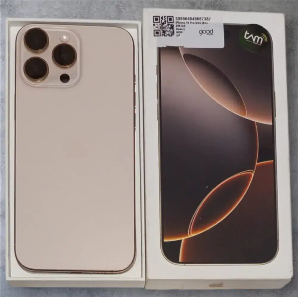 Iphone 16 Promax 256 GB ibox Garansi On BH 100%