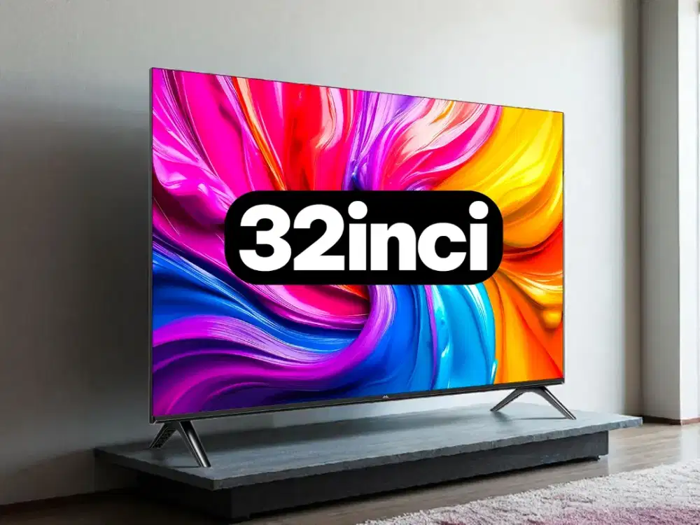 TV Android 32inch iFFALCON dari tcl - masiih baru