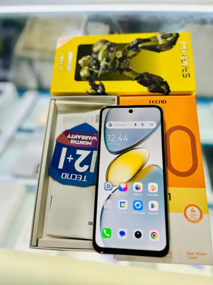 Infinix Tecno Spark go 1 4/128 Lengkap