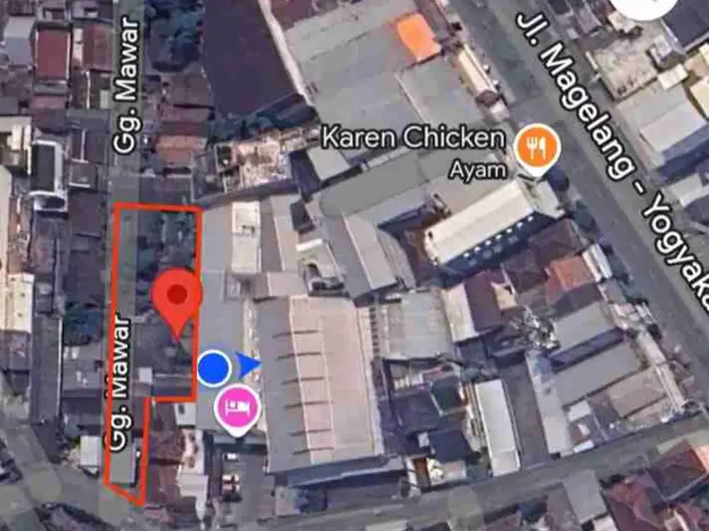 TANAH LUAS SHM DIJUAL 5 MENIT DARI TUGU JOGJA