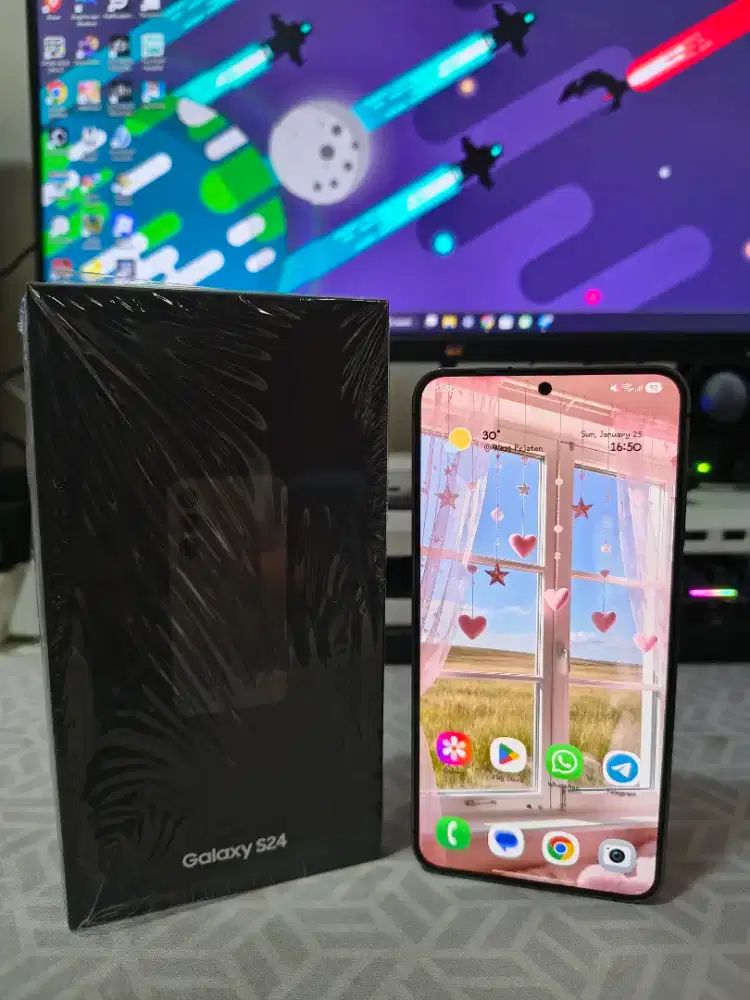 Samsung Galaxy S24 Basic 256 GB Hitam