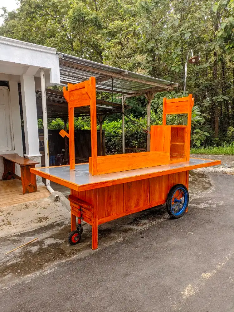 GEROBAK PECEL LELE, GEROBAK SATE TAICHAN, GEROBAK ANGKRINGAN, BAKSO