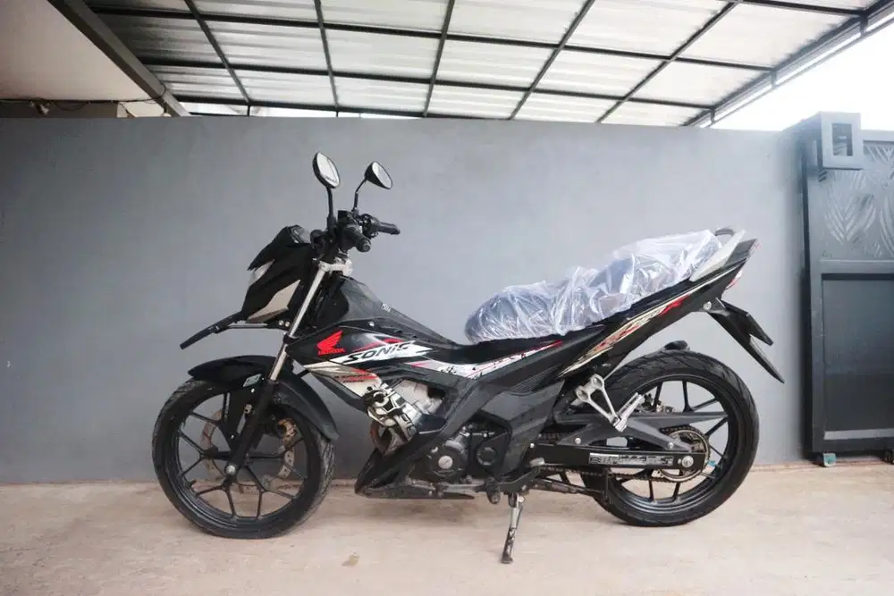 Honda Sonic 2015 Fi Black Full Original Seperti Baru