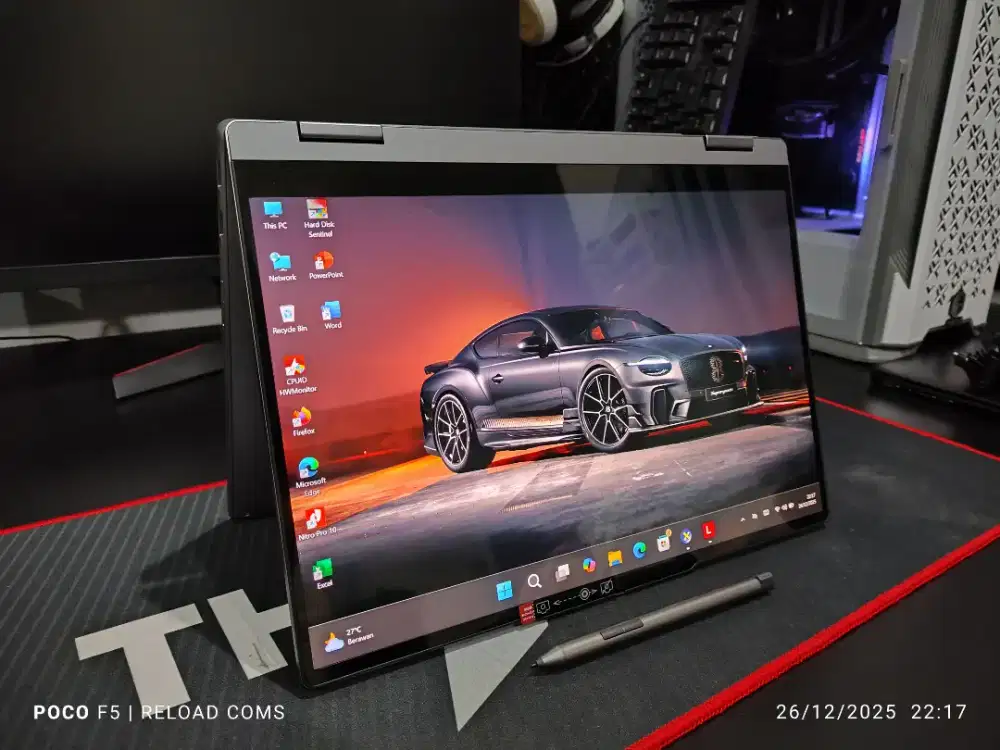 LENOVO IDEAPAD 2in1 i7 16GB 512GB TOUCHSCREEN RESMI ADP