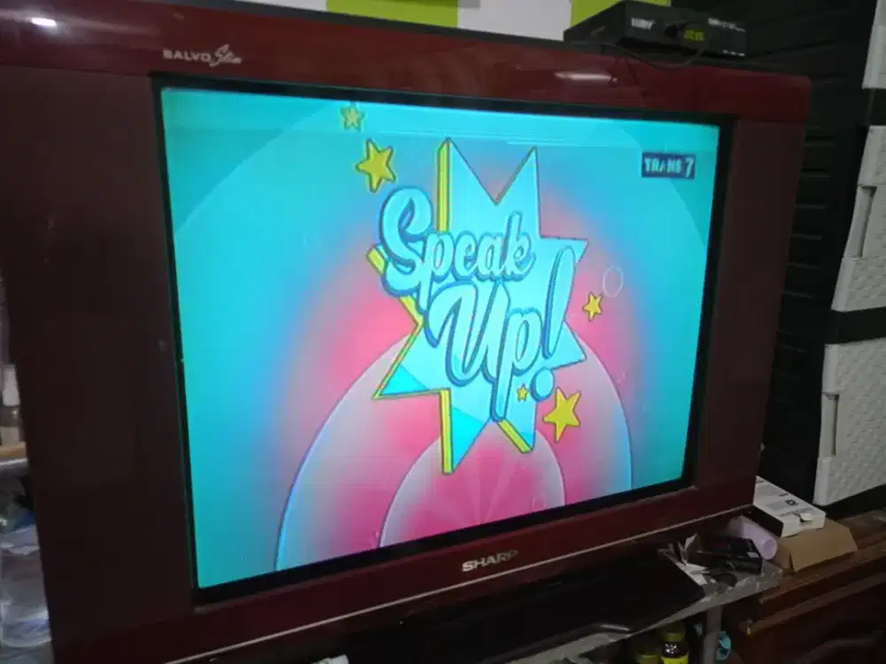 TV Sharp tabung slim flat 29