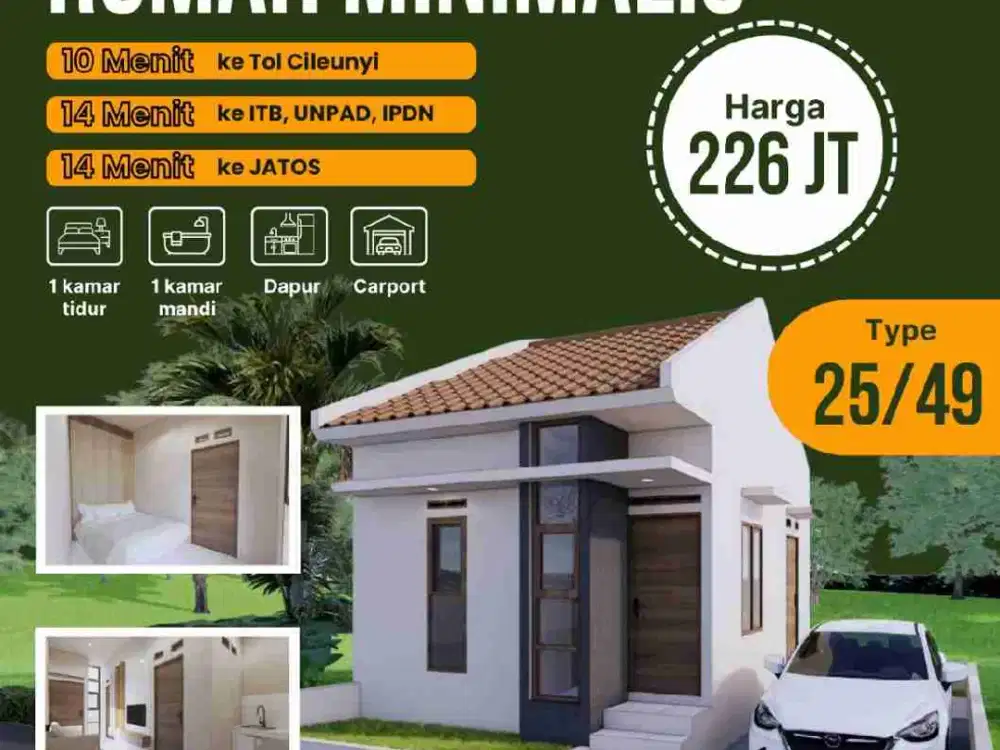 Di jual Rumah Ready stok dan Rumah on progres BSM Bandung Raya Residence, Cileunyi, Bandung