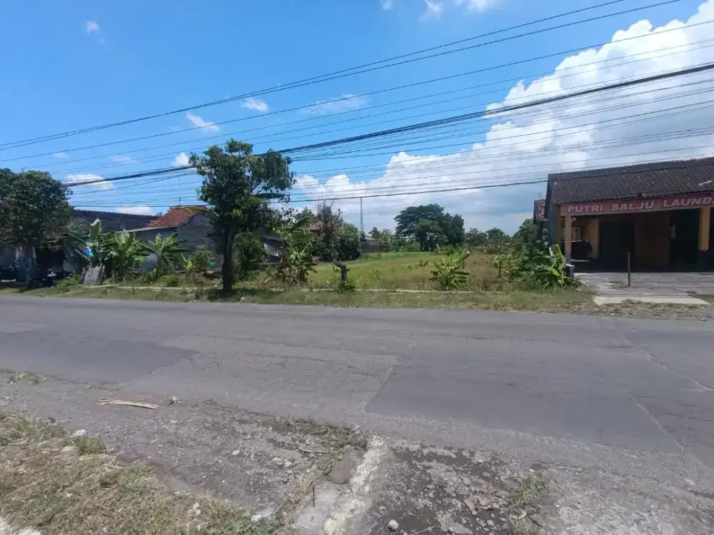 Jual Tanah di Berbah Dekat Jalan Wonosari