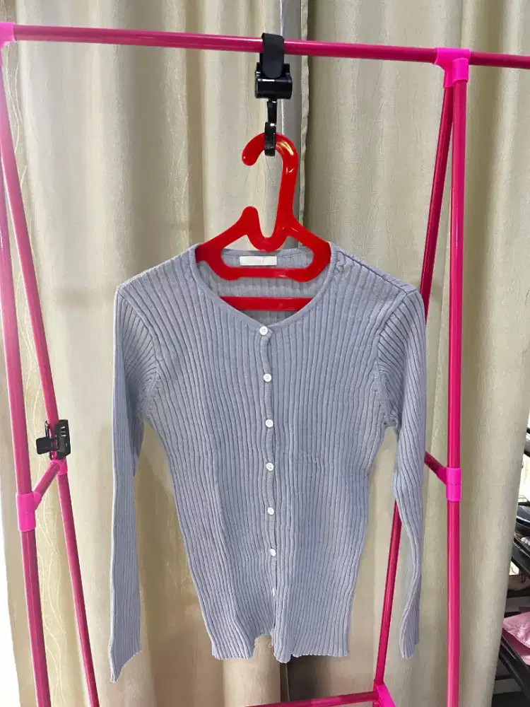 Cardigan lidi masih bagus