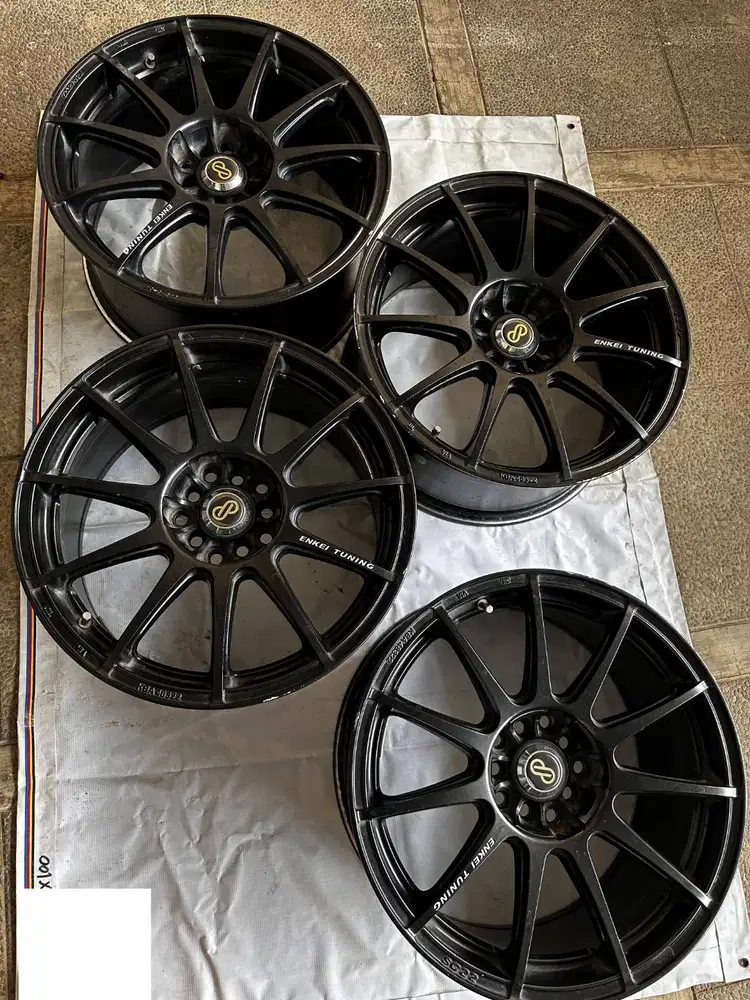 Velg Enkei sc 22 Ring 17 (Rep) by JF Luxury.. Matte Black