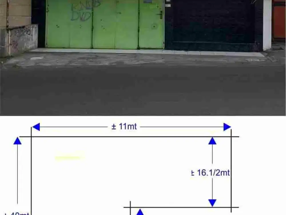 Dijual Ruang Usaha dan Tempat tinggal di Sangkrah Jebres