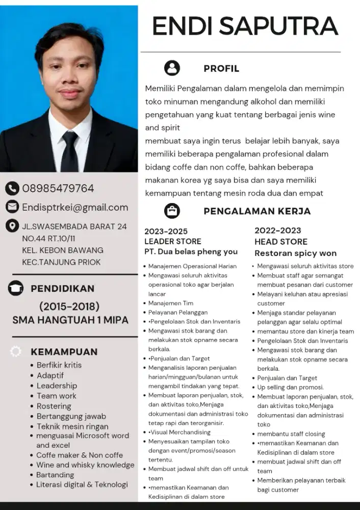 Mencari lowongan pekerjaan