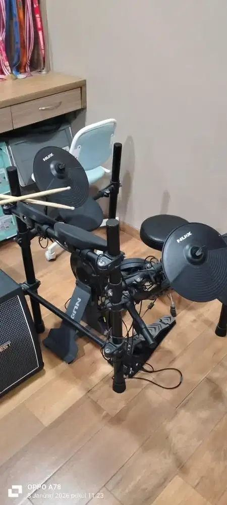 Dijual Set Drum + Ampli
