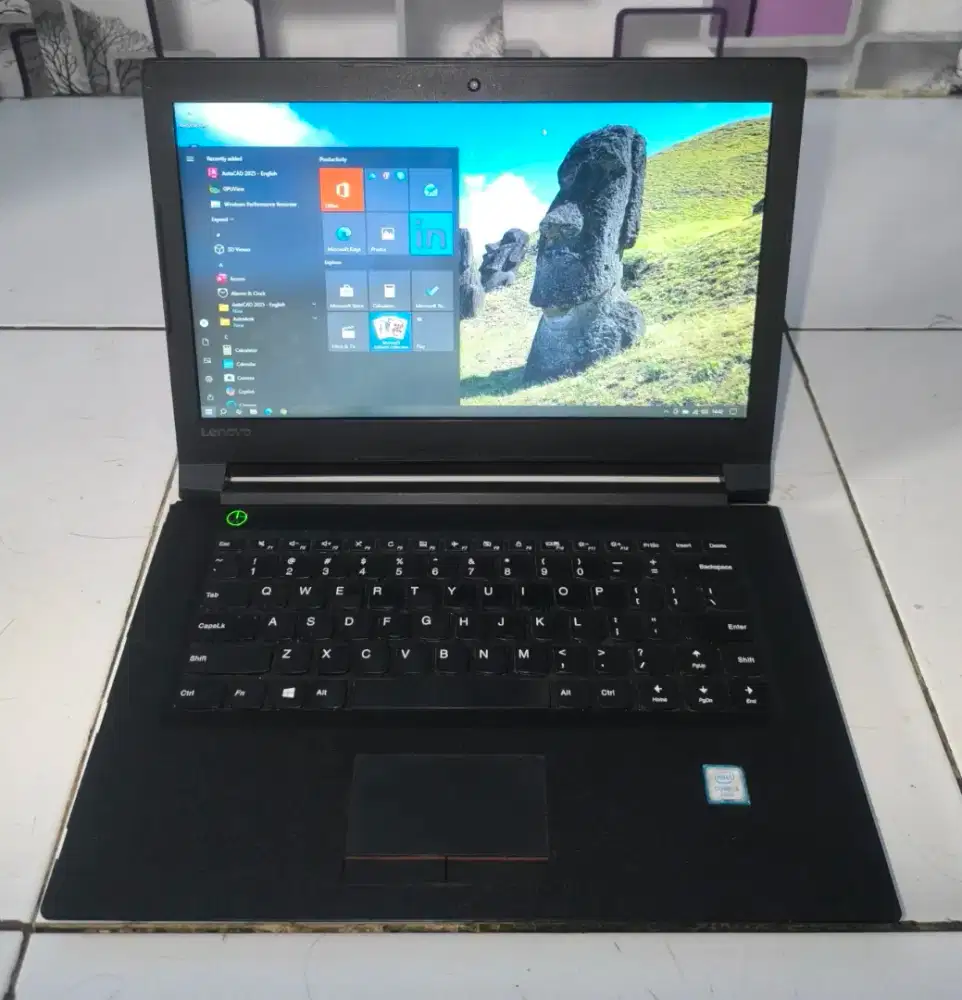 Lenovo ram 8 SSD 128 Batre 3 jam wind 10