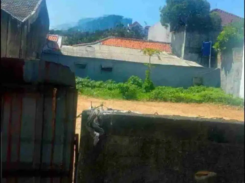 kavling tanah kosong siap bangun belakang citos